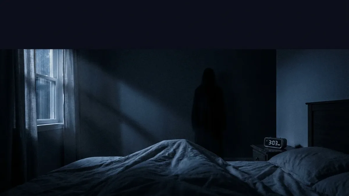 Something was standing in my room and I couldn’t move