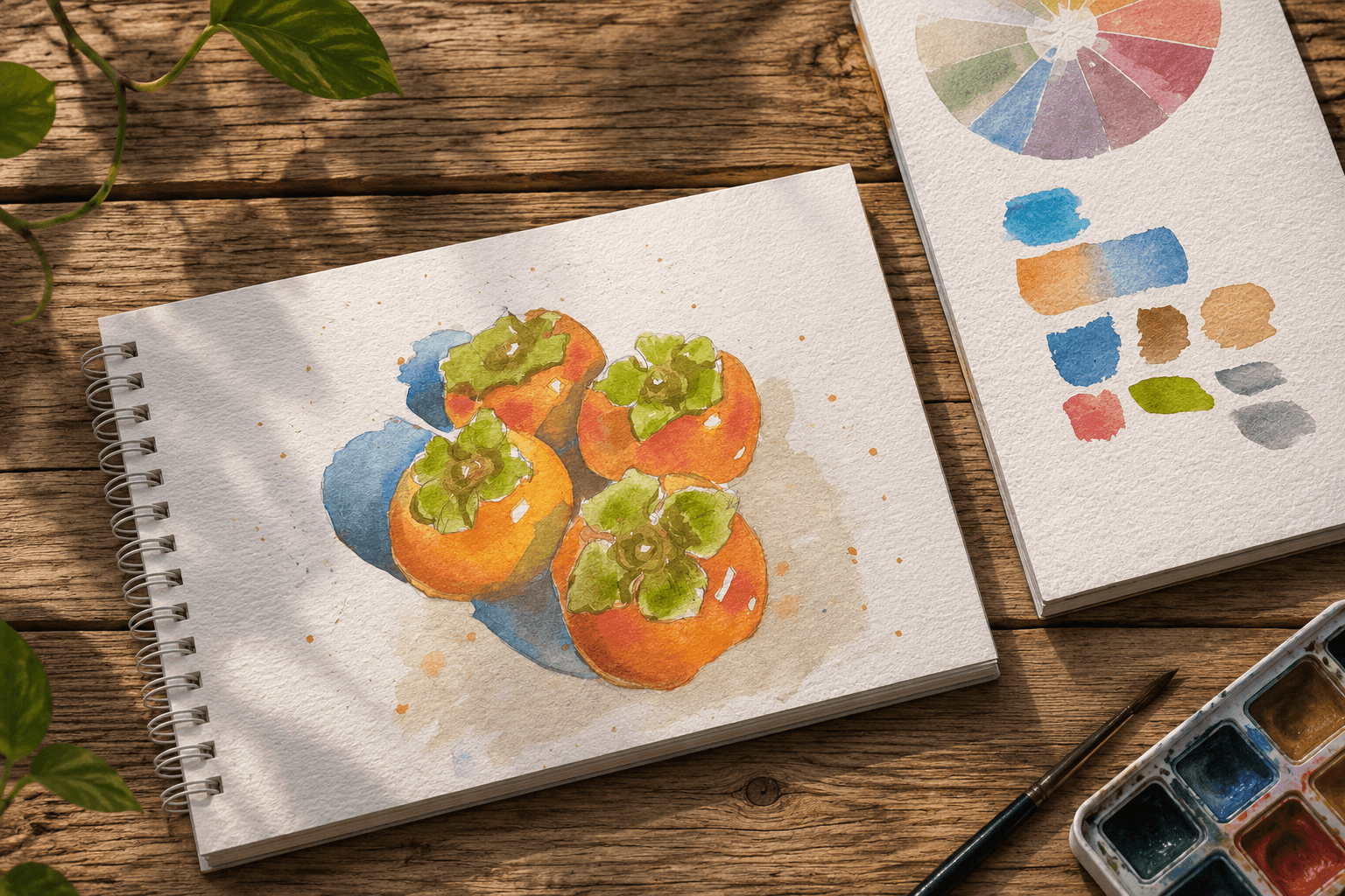 Watercolor doesn't reward control, it rewards courage